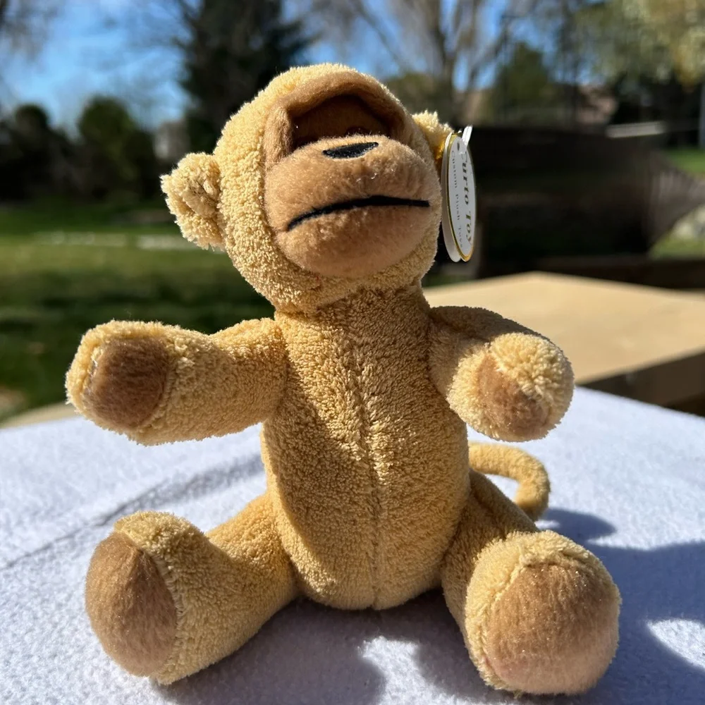 Brown Monkey Plush - Picture 2 of 5
